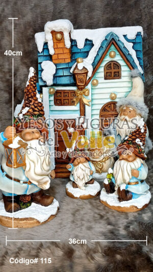 Casa Navideña Cod#115