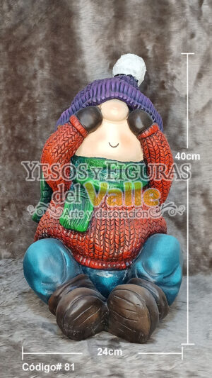 Muñeco gordo sentado Cod#81