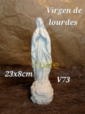 Virgen de lourdes 23cm